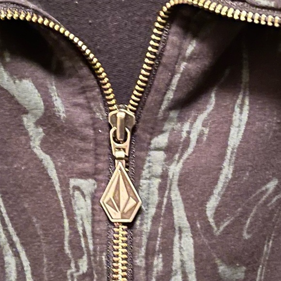 VOLCOM Long Sleeve Swirl Print Jacket Coat. Sz S. - Picture 3 of 9